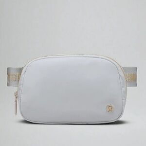 Lululemon Gray and Gold Belt Bag